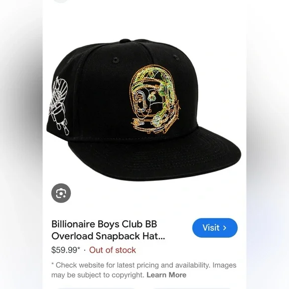 Billionaires Boys Club baseball hat - Picture 13 of 13